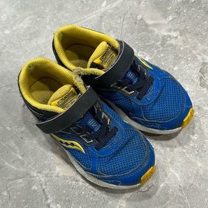 Saucony Cohesion blue boys sneakers